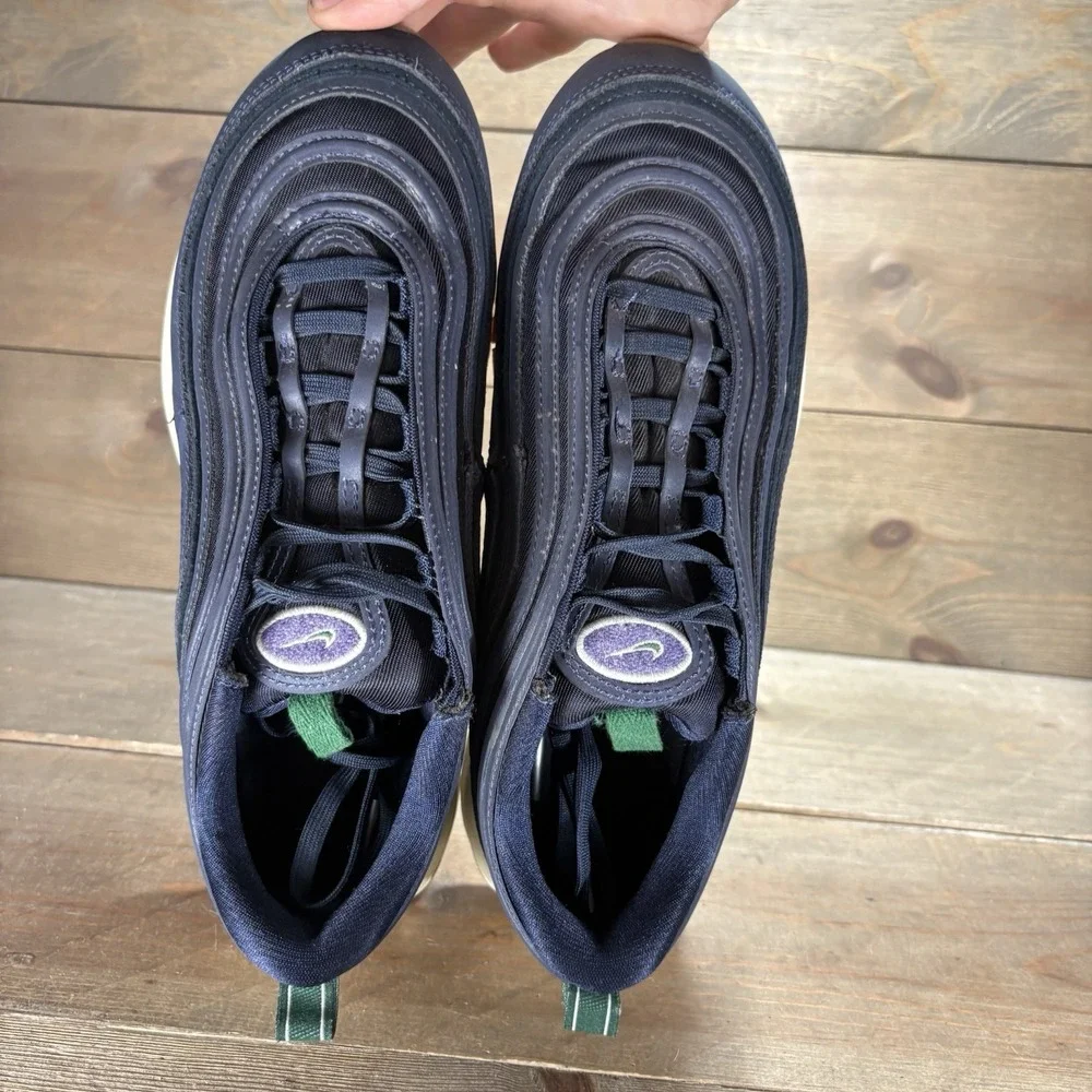nike air max 97 womens size 9 shoes blue athletic running sneakers